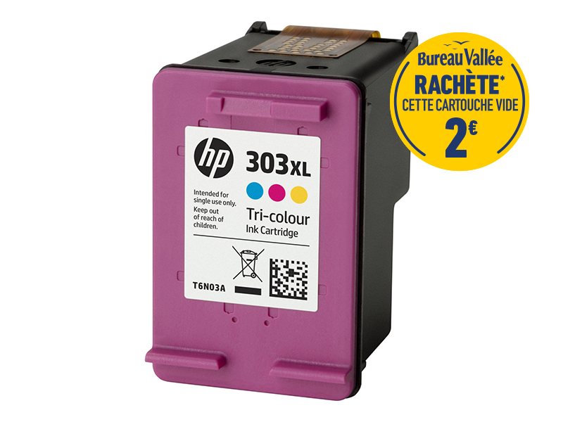 Cartouche Encre Bureau En Gros HP 303XL - cyan, magenta, jaune - cartouche d'encre originale Pas Cher