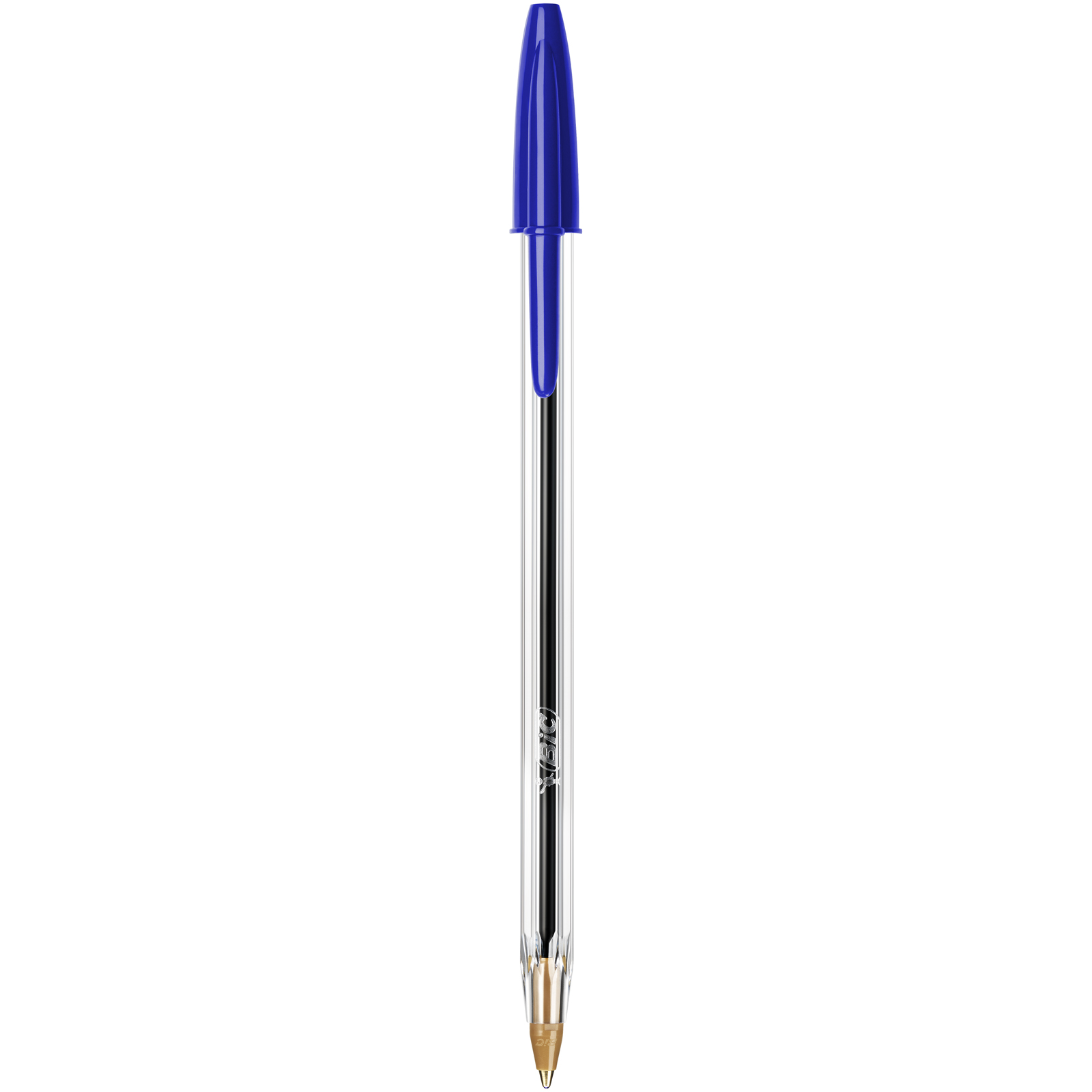 Stylo 4 Couleurs Le Plus Cher Du Monde BIC Cristal Medium - Stylo à bille - bleu - 1 mm - moyen Pas Cher