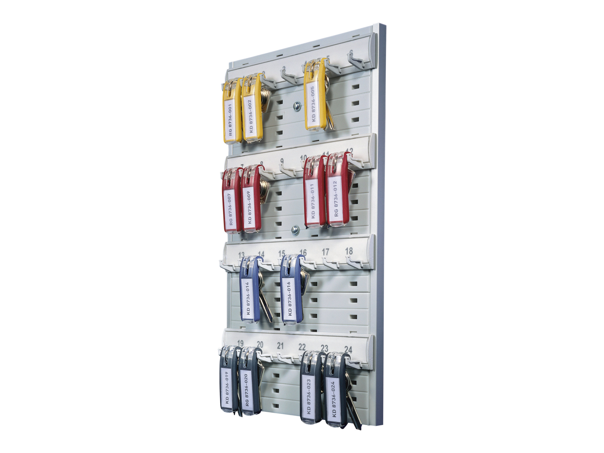 Durable Key Board Panneau Mural Armoire A Cles 24 Porte Cles Pas Cher Bureau Vallee
