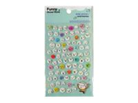 Oberthur Funny Sticker World - Stickers - mousse smiley