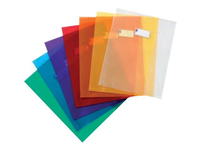 Viquel Just Cover - Protège cahier sans rabat - A4 (21x29,7 cm) - disponible dans différentes couleurs translucides
