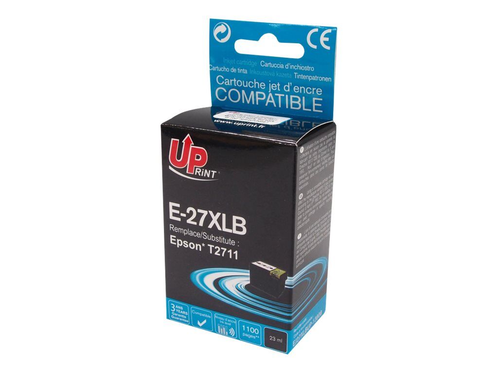 Cartouche Epson Bureau Vallee Epson T2711 - compatible Uprint E.27XLB - noir - cartouche d'encre Pas