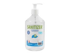 Tifon SANITIZER - Gel hydroalccolique - désinfectant pour les mains - flacon pompe - 500 ml