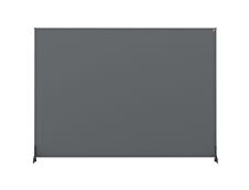 Nobo Impression Pro - Cloison de séparation - 140 x 100 cm - gris