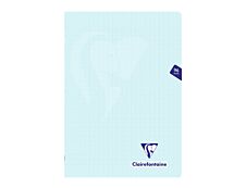 Clairefontaine Mimesys Pastel - Cahier polypro A4 (21x29,7 cm) - 96 pages - grands carreaux (Seyes) - disponible dans différentes couleurs