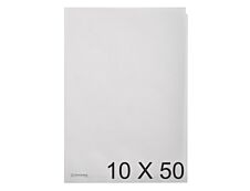 Exacompta - 10 Packs de 50 Pochettes coin papier - A4 - transparent blanc