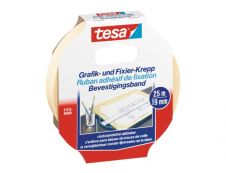 Tesa - Ruban Krepp "spécial bureau" - 19 mm x 25 m