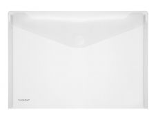 FolderSys - valisette - A4 - pour 100 feuilles - transparent, incolore