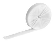 DURABLE CAVOLINE GRIP 10 - rouleau attache-câble auto-agrippant - 1m x 1cm - blanc