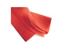 Papier de soie - paquet de 240 feuilles - 50 x 75 cm - rouge