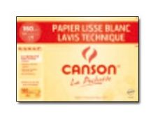 Canson - Pochette papier à dessin - 12 feuilles - A4 - 160 gr - blanc