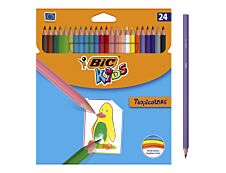 BIC Kids Tropicolors 2 - 24 Crayons de couleur