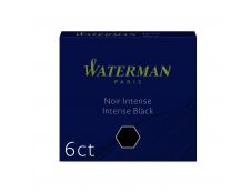Waterman - 6 cartouches d'encre pour stylo plume - noir