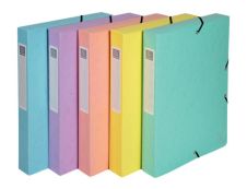 Exacompta Aquarel - Boîte de classement - dos 60 mm - disponible dans différentes couleurs pastels