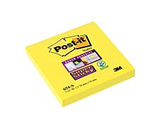 Post-it - Bloc notes Super Sticky - jaune jonquille - 76 x 76 mm