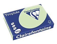 Clairefontaine Trophée - Papier couleur - A4 (210 x 297 mm) - 120 g/m² - 250 feuilles - vert golf