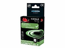 Cartouche compatible HP 301XL - noir - UPrint H.301XLB  