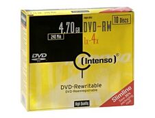 Intenso - 10 DVD-RW avec boîtiers - 4.7 Go 