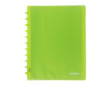 ATOMA - livre de présentation rechargeable - A4, 245 x 310 mm - disponible en différents coloris