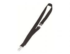 Durable - 10 Lacets pour badge - cordon détachable - noir