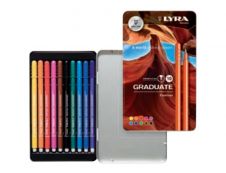 Lyra Graduate - 10 Feutres fins - couleurs assorties