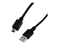 MCL Samar - câble USB 2.0 type A mâle / mini B mâle (5 broches) - 2m - noir