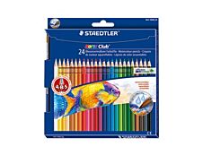 Staedtler Noris club - 24 Crayons de couleur aquarellables