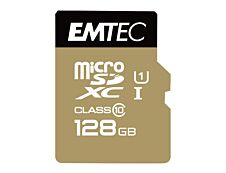 Emtec Elite Gold - carte mémoire 128 Go - Class 10 - micro SDXC