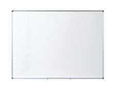 DAHLE - Tableau blanc laqué 30 x 45 cm - magnétique - cadre alu renforcé