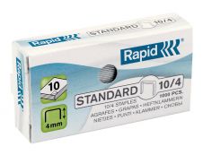 Rapid Standard - agrafes - 10/4 - 4 mm - pack de 1000