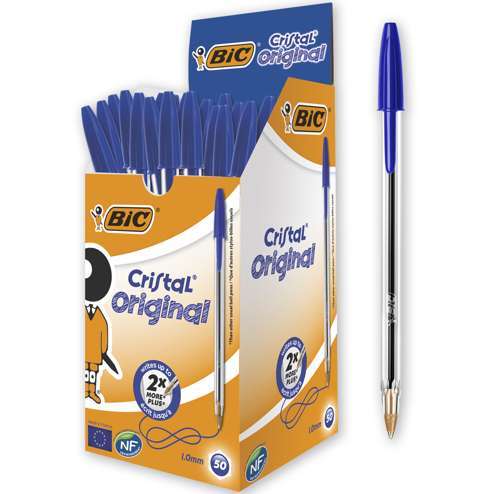 BIC BUVARD PUBLICITAIRE STYLO POINTE BIC 