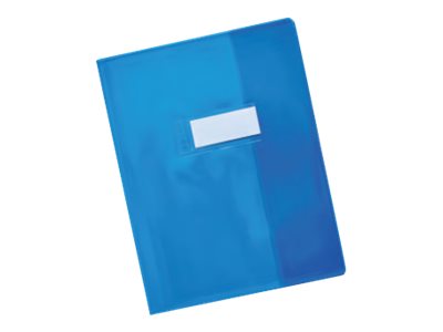 Oxford - Protège cahier sans rabat - 24 x 32 cm - Cristal Luxe - bleu