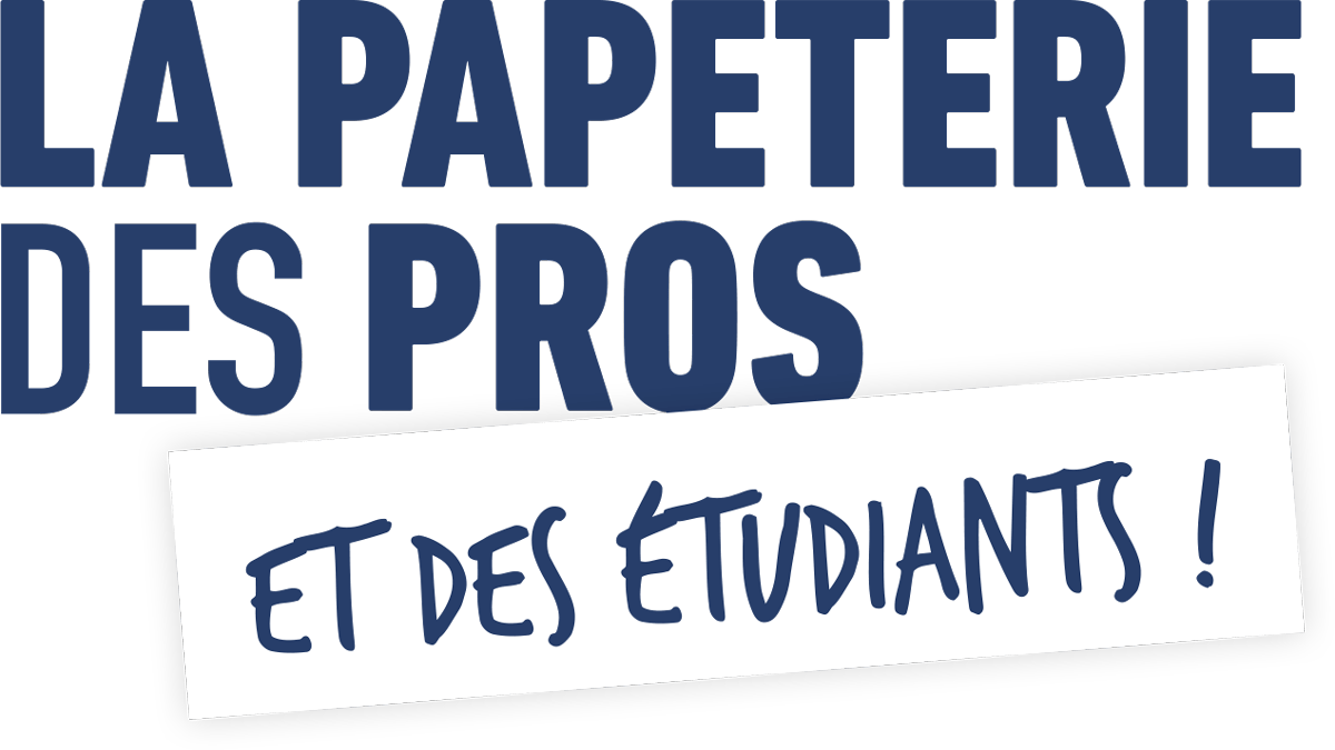 La papeterie des pros et des étudiants