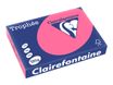 Clairefontaine Trophée - Papier couleur - A4 (210 x 297 mm) - 120 g/m² - Ramette de 250 feuilles - rose fuchsia