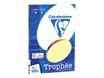 Clairefontaine Trophée - Papier couleur - A4 (210 x 297 mm) - 160 g/m² - Ramette de 50 feuilles - canari