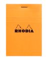 Rhodia - Bloc notes - 7,4 x 10,5 cm - 80 pages - petits carreaux - 80g