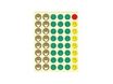 Apli - 276 gommettes - sourires et expressions - coloris assortis