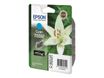 Epson T0592 Orchidée - cyan - cartouche d'encre originale