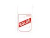 Apli Agipa - 500 Étiquettes Solde - 50 x 125 mm