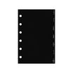 Exacompta Exatime 14 - Recharge pour organiseur - index alphabétique - 8,1 x 12,6 cm