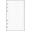 Exacompta Exatime 17 - Recharge pour organiseur - 44 feuilles quadrillées 5x5 - 10,5 x 17,2 cm