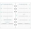 Exacompta Exatime 17 - Recharge pour organiseur - 1 semaine par page - 10,5 x 17,2 cm
