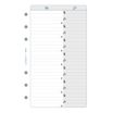 Exacompta Exatime 17 - Recharge pour organiseur - téléphone/adresses - 10,5 x 17,2 cm