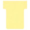 Nobo - 100 Fiches en T - Taille 1,5 - jaune