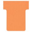 Nobo - 100 Fiches en T - Taille 1,5 - orange