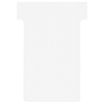 Nobo - 100 Fiches en T - Taille 2 - blanc