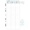 Exacompta Exatime 21 - Recharge pour organiseur - 1 semaine sur 2 pages - 16 mois - 14,2 x 21 cm