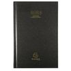 Agenda Couronne Euro et cents - 1 jour par page - 11 x 17 cm - noir - Exacompta