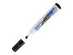 BIC VELLEDA 1751 - Pack de 12 - Marqueurs effaçables - pointe biseau - noir