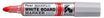 Pentel MAXIFLO - Marqueur effaçable - pointe ogive ultra large - rouge